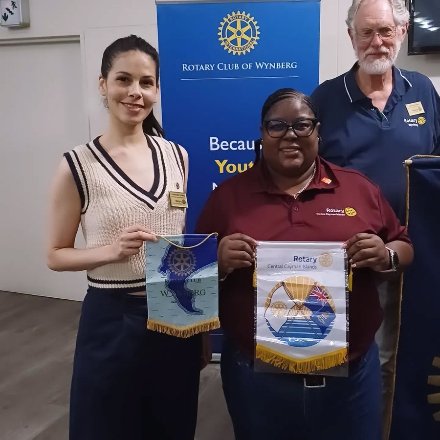 Banner exchange with sister club